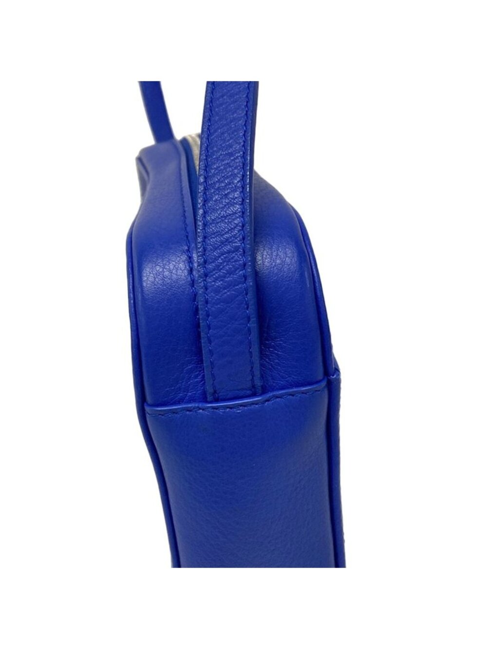 Balenciaga Shoulder Bag Everyday Blue Leather - Picture 14 of 15